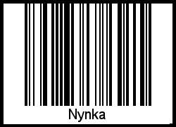 Interpretation von Nynka als Barcode