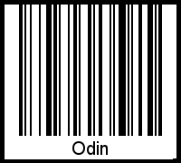 Interpretation von Odin als Barcode