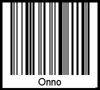 Barcode-Grafik von Onno