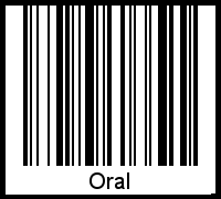 Barcode-Foto von Oral