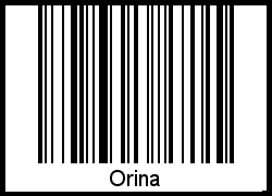 Barcode-Foto von Orina