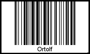 Barcode-Grafik von Ortolf