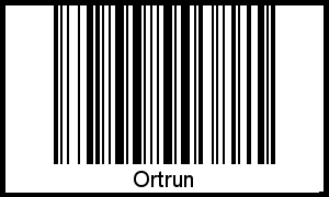 Barcode-Foto von Ortrun
