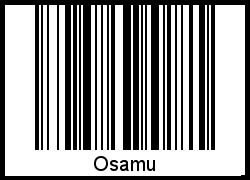 Barcode-Foto von Osamu
