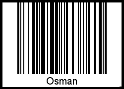 Barcode-Grafik von Osman