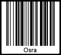 Barcode-Grafik von Osra