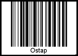 Barcode-Grafik von Ostap
