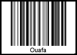 Barcode-Foto von Ouafa