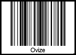 Ovize als Barcode und QR-Code