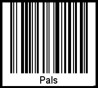 Interpretation von Pals als Barcode