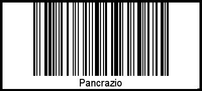 Barcode-Grafik von Pancrazio
