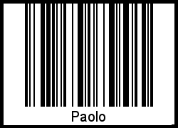Barcode-Grafik von Paolo
