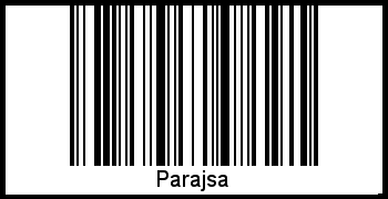 Interpretation von Parajsa als Barcode