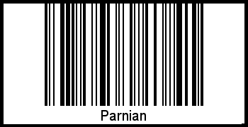 Barcode-Foto von Parnian