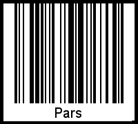 Barcode-Foto von Pars