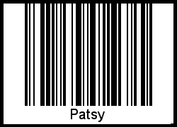 Barcode-Foto von Patsy
