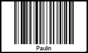 Paulin als Barcode und QR-Code