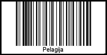 Barcode-Grafik von Pelagija