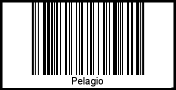 Interpretation von Pelagio als Barcode