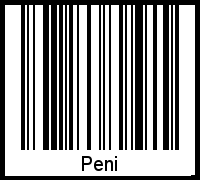 Barcode-Grafik von Peni