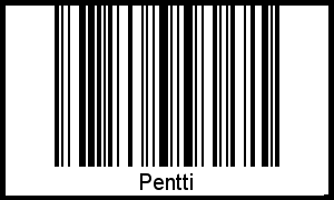 Barcode-Grafik von Pentti