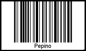 Barcode-Grafik von Pepino