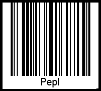 Pepl als Barcode und QR-Code