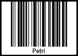 Interpretation von Petri als Barcode