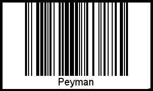 Barcode-Grafik von Peyman