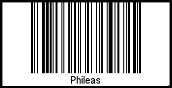 Phileas als Barcode und QR-Code
