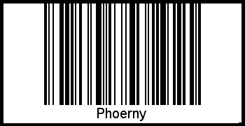 Barcode-Foto von Phoerny