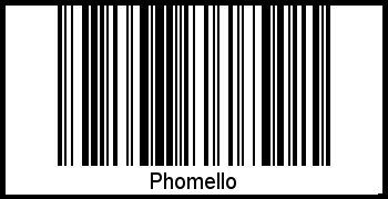 Barcode-Grafik von Phomello