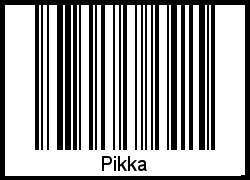 Barcode-Grafik von Pikka