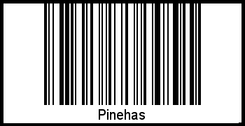 Barcode-Grafik von Pinehas