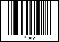 Pipay als Barcode und QR-Code