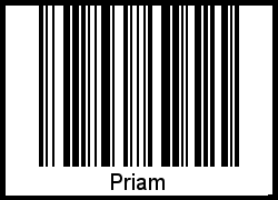 Barcode-Grafik von Priam