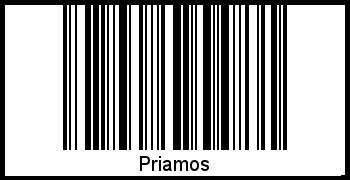 Priamos als Barcode und QR-Code