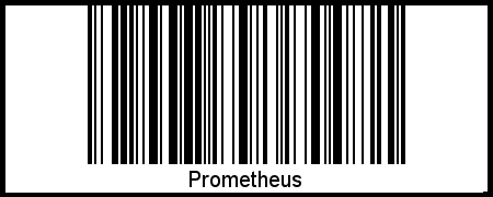 Prometheus als Barcode und QR-Code