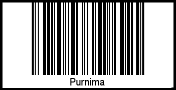 Barcode-Foto von Purnima