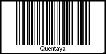 Interpretation von Quentaya als Barcode