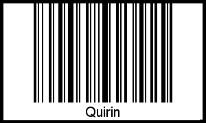Barcode-Foto von Quirin