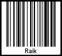 Barcode-Foto von Raik