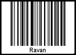 Barcode-Grafik von Ravan