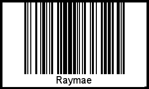 Interpretation von Raymae als Barcode
