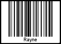 Barcode-Grafik von Rayne