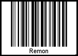 Remon als Barcode und QR-Code