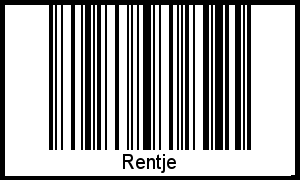 Barcode-Grafik von Rentje