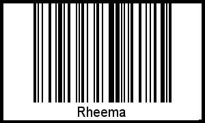 Barcode-Grafik von Rheema