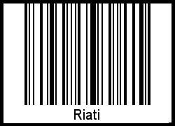 Barcode-Foto von Riati