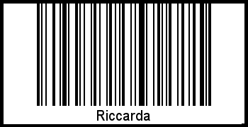 Barcode-Foto von Riccarda
